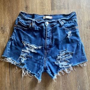 Levi’s Distressed Shorts
